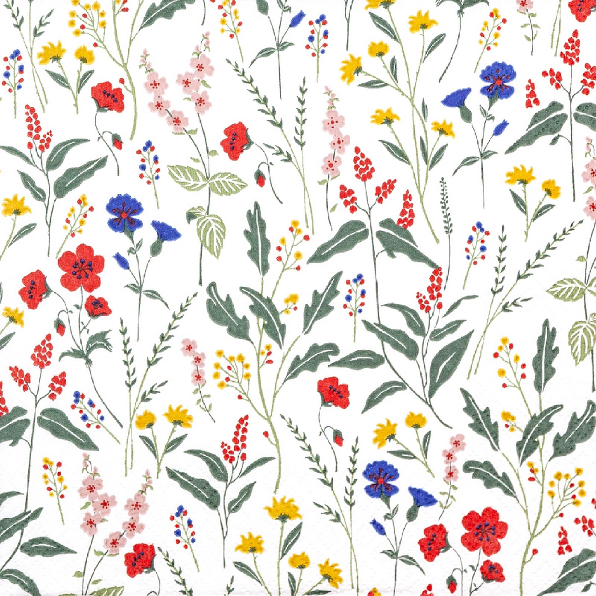 20 servetten bloemen, tuin & natuur vintage bloemendiversiteit als tafeldecoratie. Papieren servetten met motief. Ook voor decoupage en servettechniek 33 x 33 cm