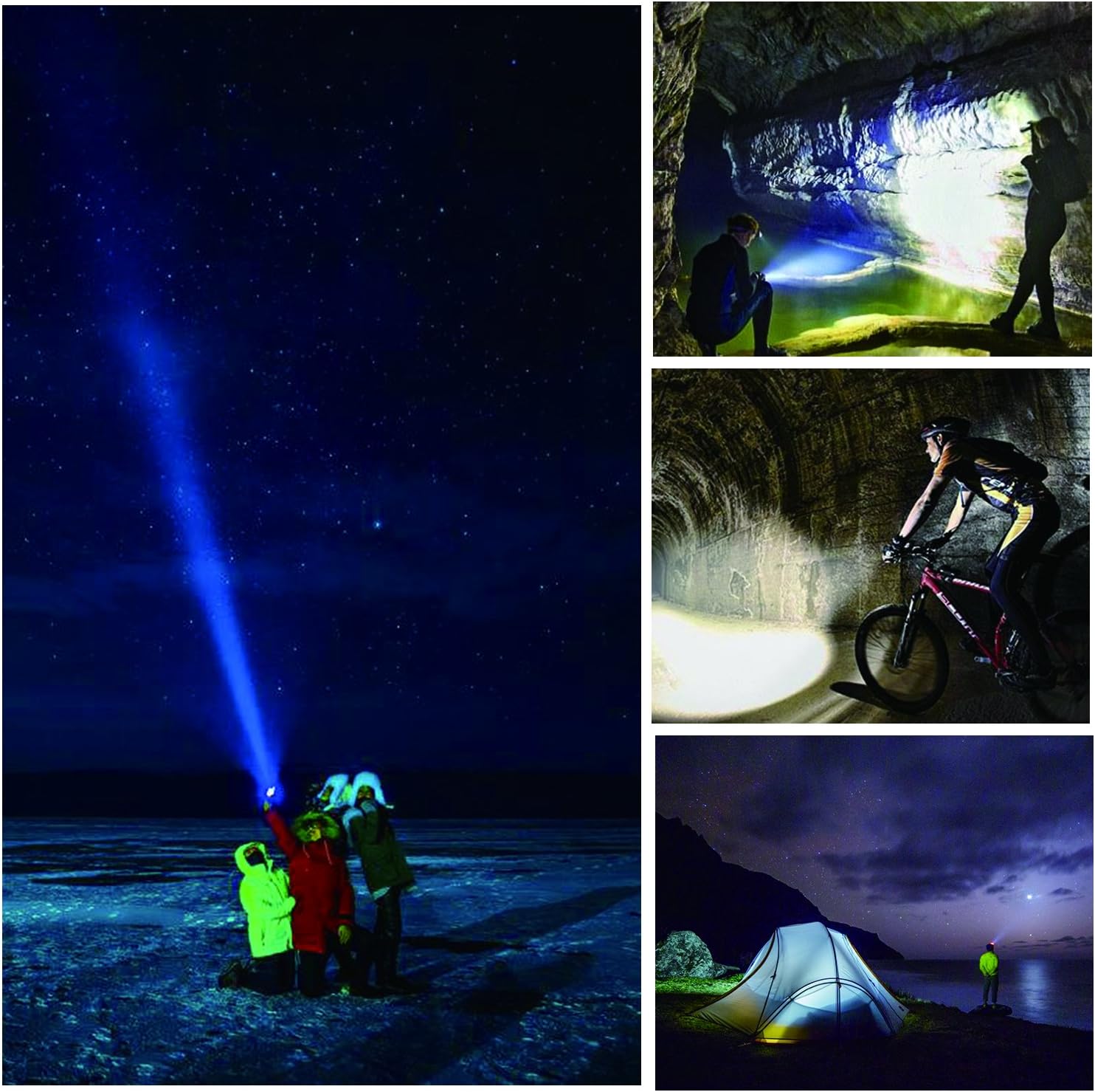 GiareBeam Tactical Flashlight Portable Handheld LED Flashlight Waterproof Rechargeable Flashlight 12xCREE XM-L T6 Torch 3 Modes 18650 Flashlight for Home and Outdoor