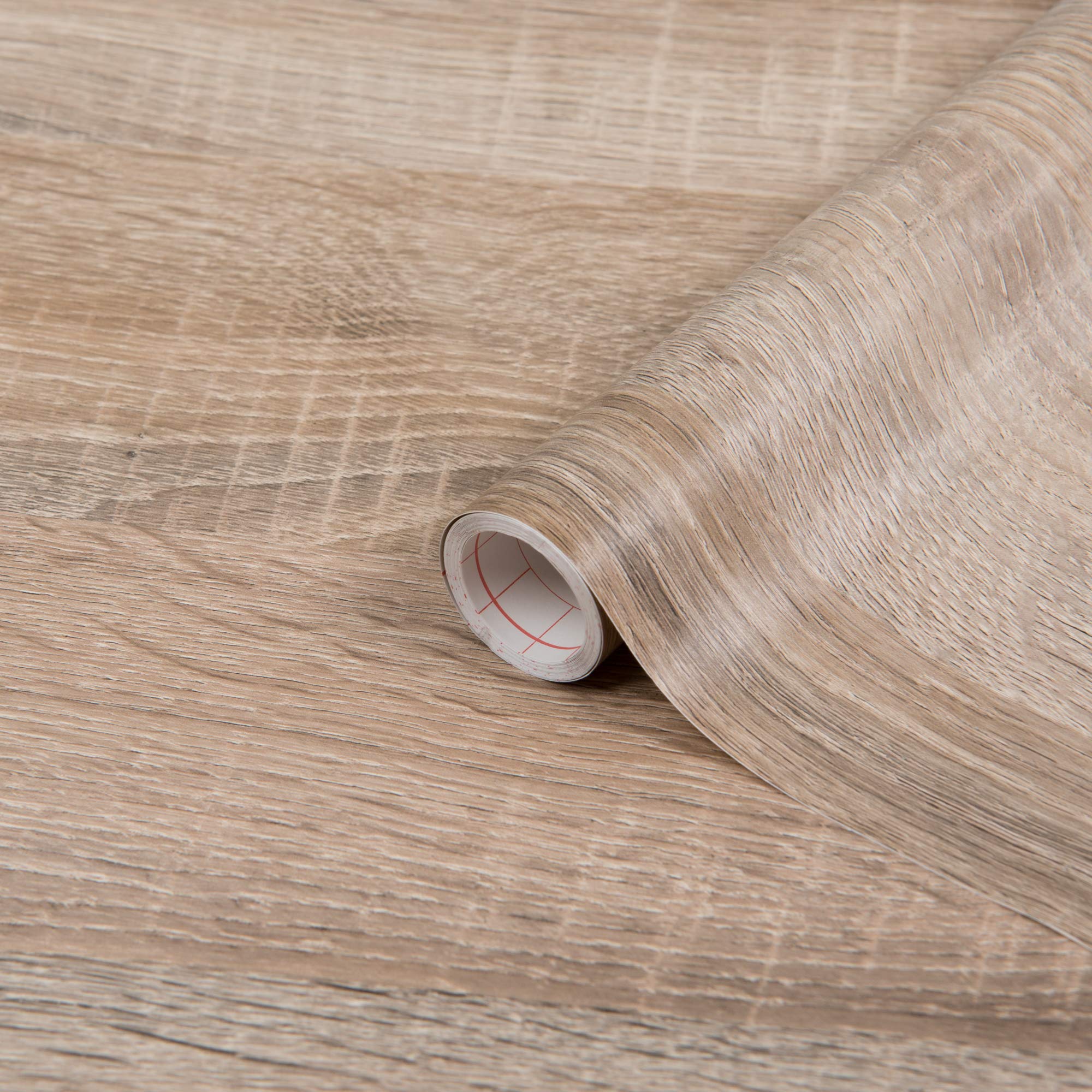 d-c-fix Möbel-Klebefolie Sonoma Eiche Hell, 67,5 cm x 15 m - abwaschbare und Selbstklebende Deko-Folie für Küche, Schrank, Tisch & Fensterbank - modern & nachhaltig