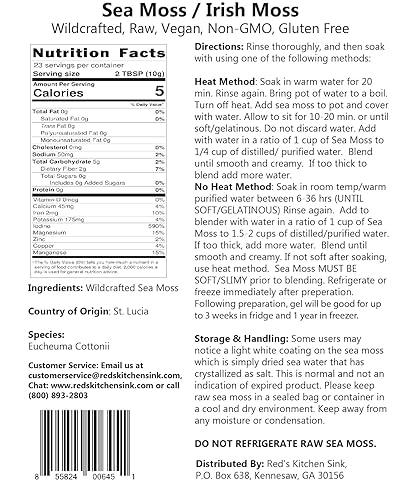 Miniatura 3 de Musgo marino al por mayor a granel, 100% natural, hace más de 600 onzas de gel de musgo marino - Importado de Santa Lucía - Embalado suelto (5