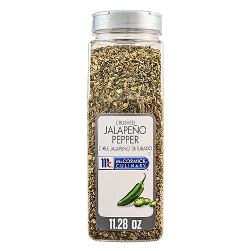 McCormick Culinary Jalapeño Pepper, Crushed, Bold Jalapeño Flavor, Moderate Heat