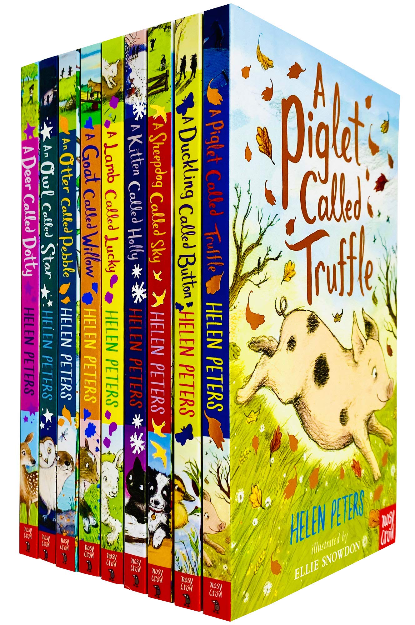 The Jasmine Green Series 9 Books Collection Set by Helen Peters (Piglet Called Truffle, Sheepdog Called Sky, Goal Called Willow, Deer Called Dotty & MORE!) Paperback – January 1, 2020