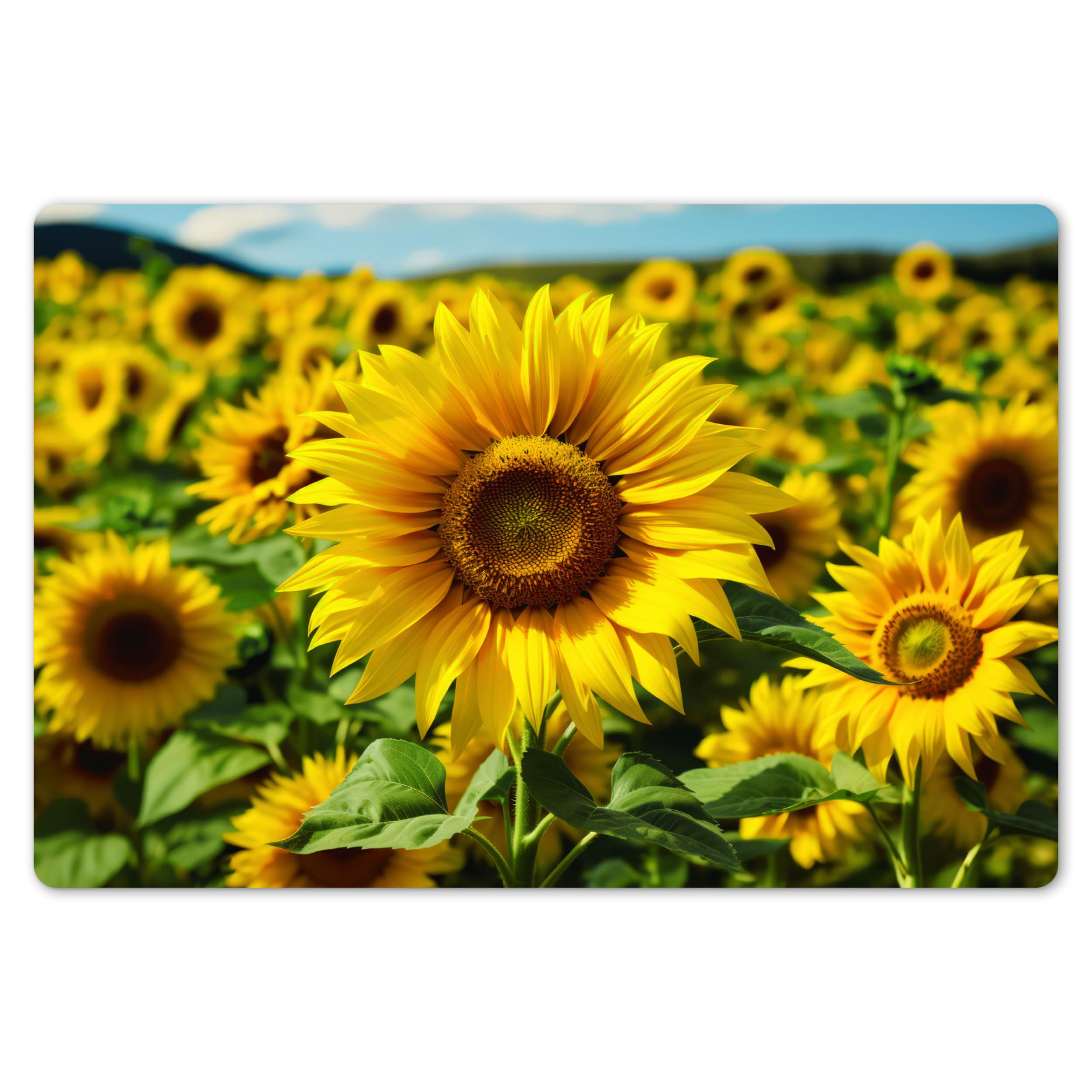 KitchenYeah© Set Tovagliette Americane Lavabili 6 Pezzi 45x30 cm