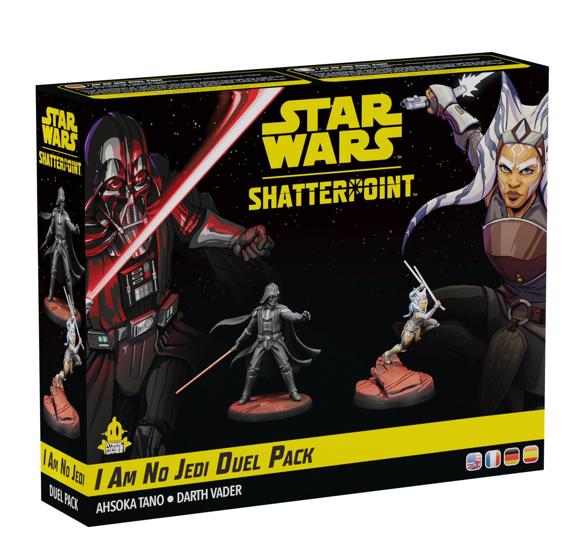 Asmodee | Star Wars: Shatterpoint - I Am No Jedi Duel Pack | Miniatures Game | Ages 14+ | 2 Players | 90+ Minutes Playing Time