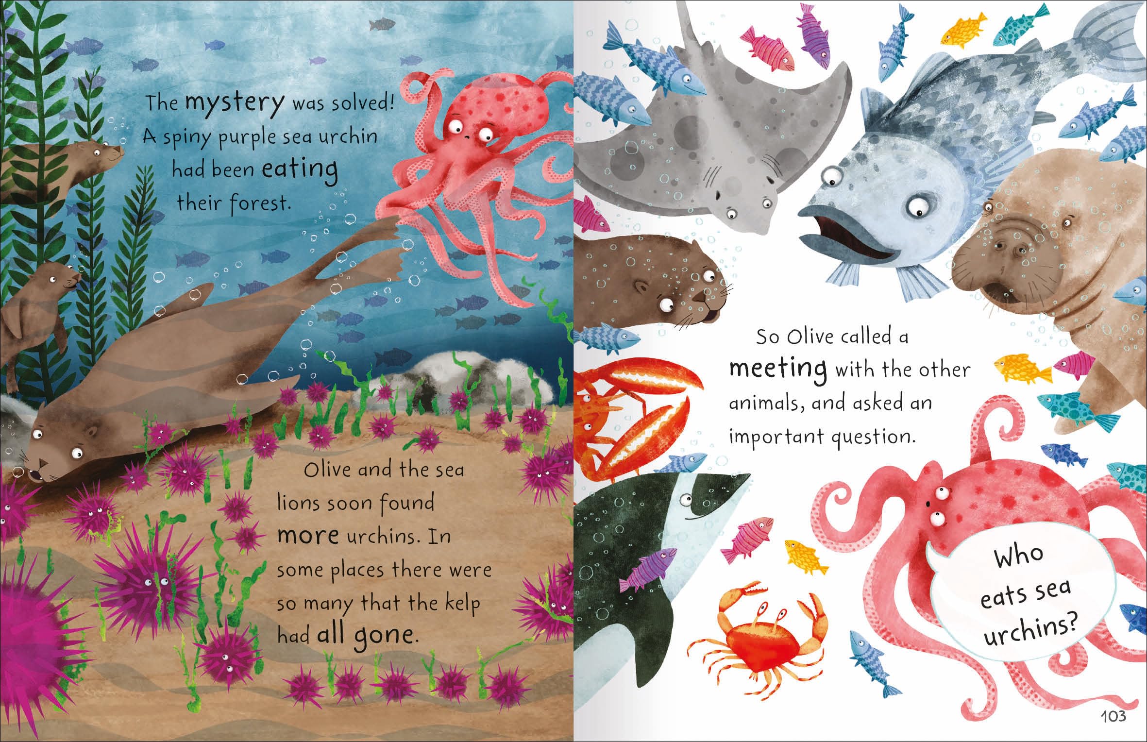 Stories from the Sea Collection: Six Illustrated Stories: A delightful illustrated children's storybook about sea animals (Sea Stories)