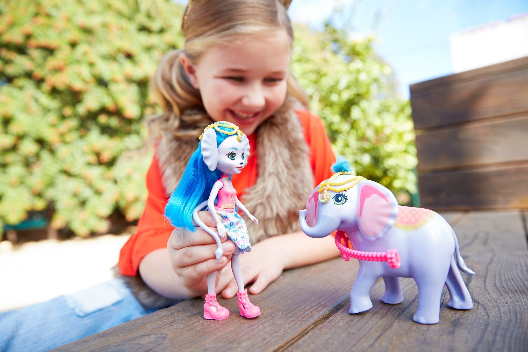 Enchantimals FKY73 Ekaterina Elephant Dolls, Assorted, 15 cm - Image 2