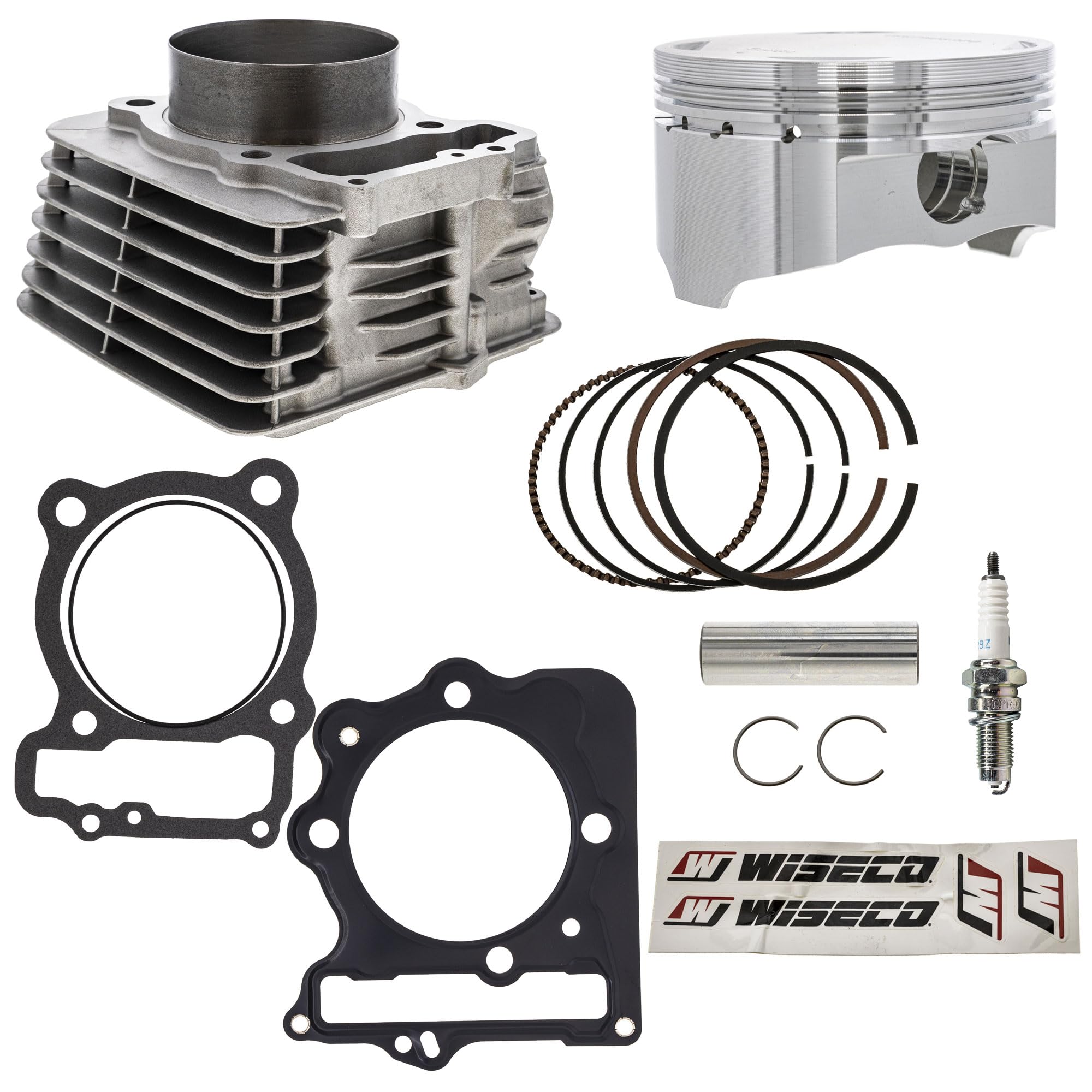 Amazon.com: NICHE Big Bore Cylinder Wiseco Piston Gasket Kit for