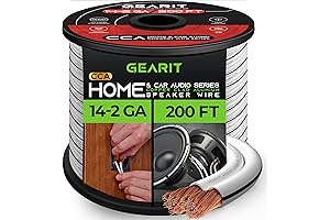 GearIT Pro Series 14 AWG Gauge Speaker Wire (200 Feet)