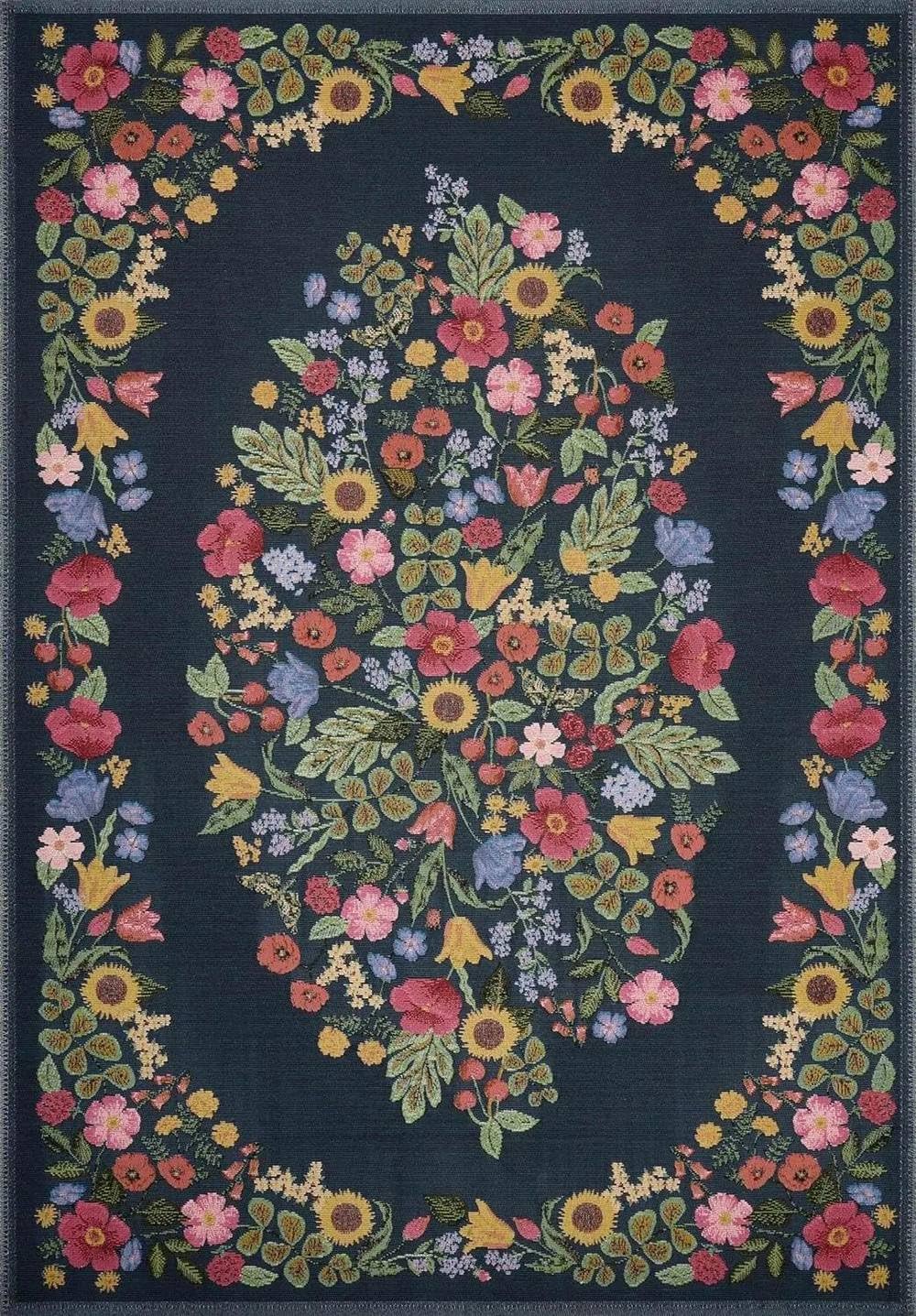 Tapis de chambre à coucher floral doux pour éveiller vos matins | TD
