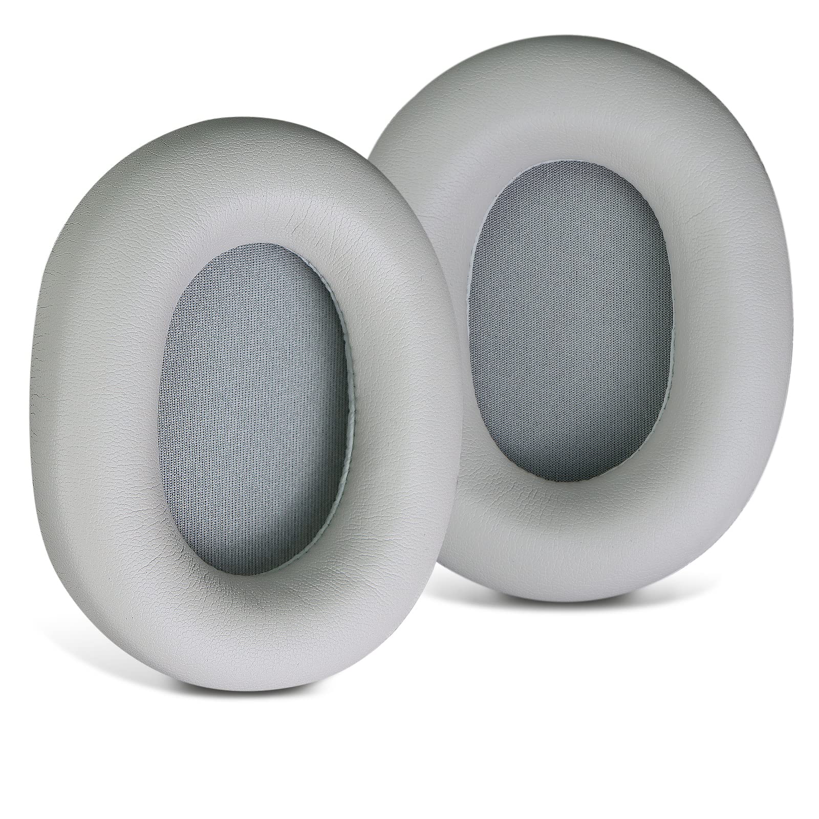 MOLGRIA WH-1000XM5 Ear Pads Cushion, Replacement Protein Leather Earpads for Sony WH1000XM5 Noise Canceling Over-Ear Headphones(Silver)