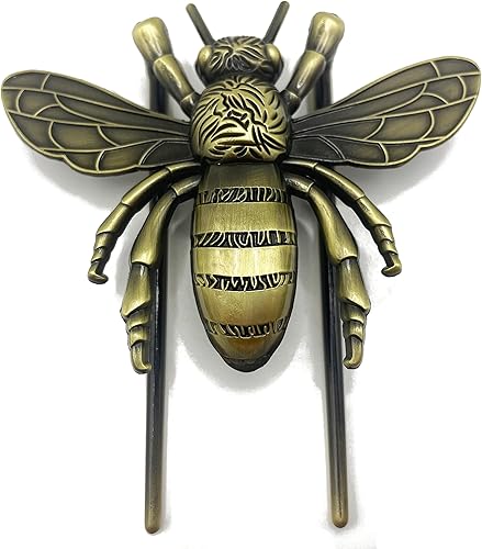 Clips de diario con soporte de página vintage para mantener el diario abierto mientras se escribe para diario manos libres. Acabado de latón