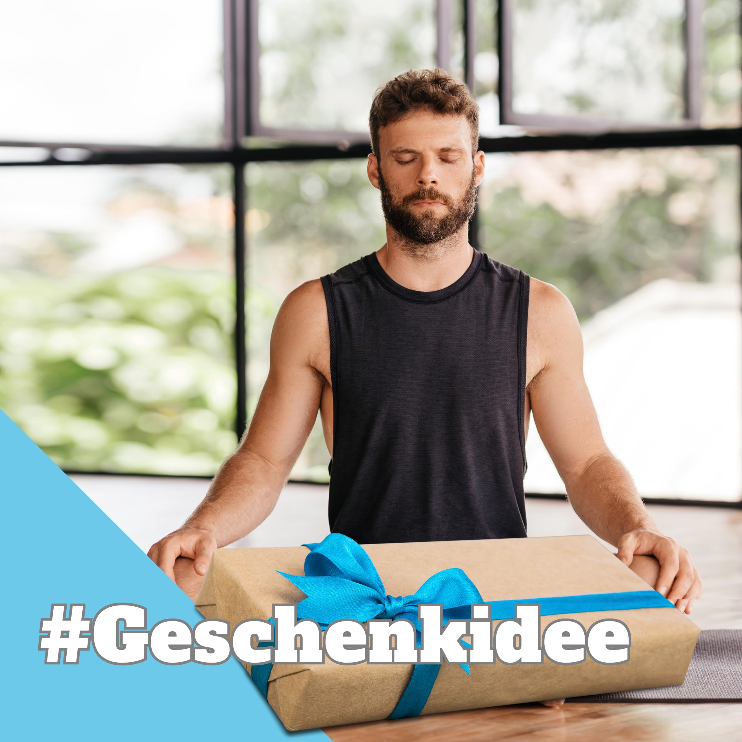 CLEAN SPORTS Póster de yoga DIN A1 con 168 asanas y poses de Hatha • Práctico póster de asanas para ejercicios en casa o en el estudio • Idea de regalo para principiantes y profesionales • Elegante