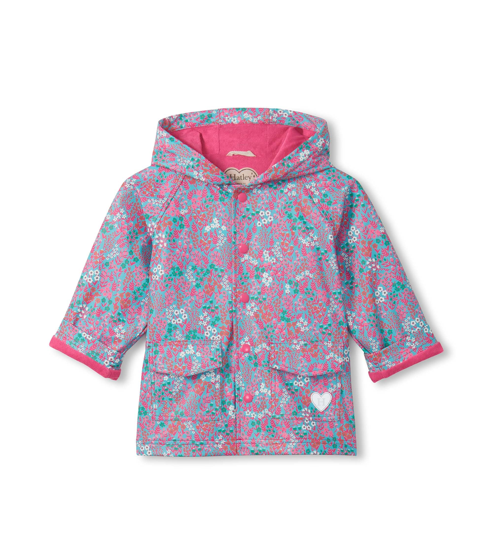 Hatley Girl's Printed Raincoat Raincoat — view 13