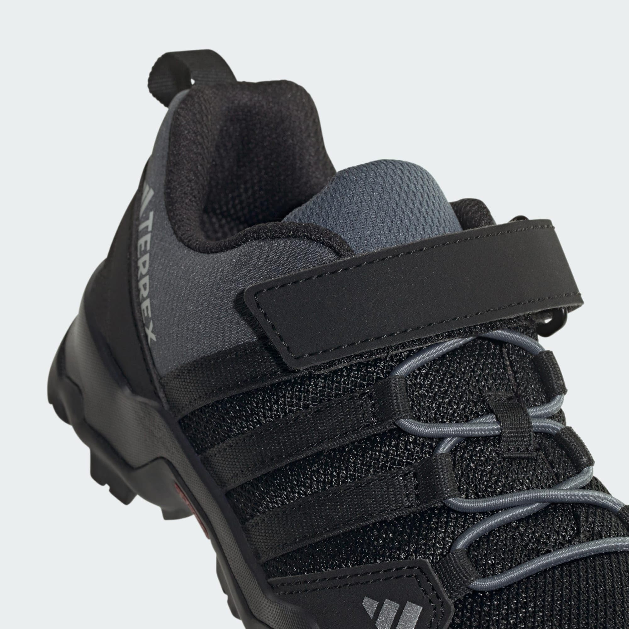 adidas Terrex Ax2r Hook-and-Loop Hiking Shoes for Kids