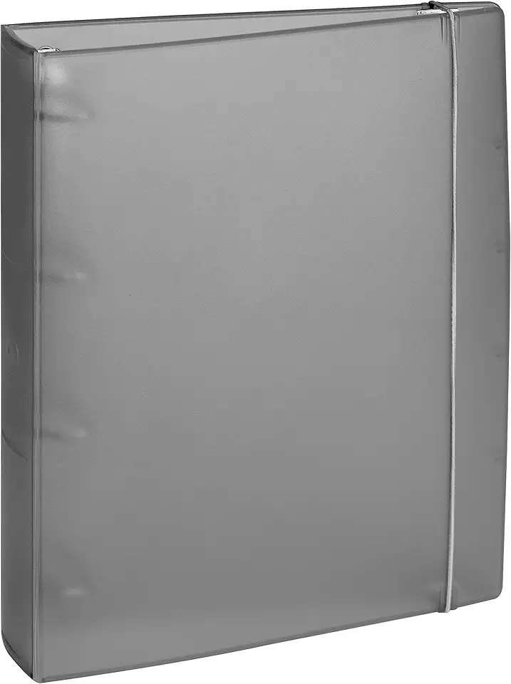 Acrimet Fichário Universitário com 4 Argolas A4, Cor Fumê, 804.1