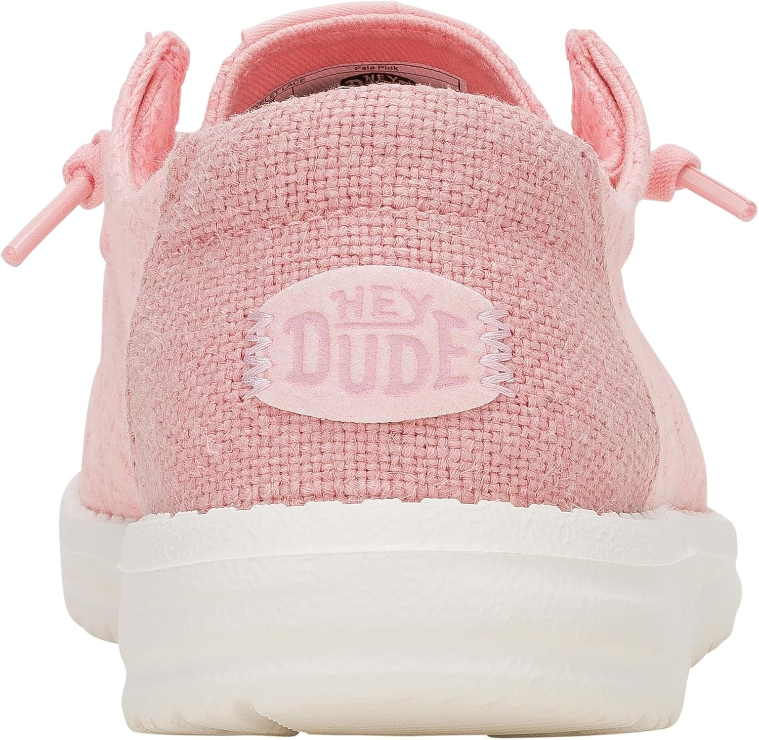 HEYDUDE Wendy Eyelet Lace Pale Pink Size 7, Women’s Shoes, Women’s Slip-on Loafers, Comfortable & Light-Weight - Image 6