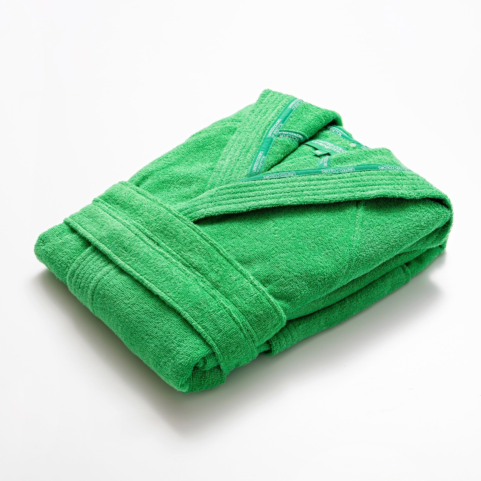 United Colors of Benetton Accappatoio con Cappuccio Unisex-Adulto