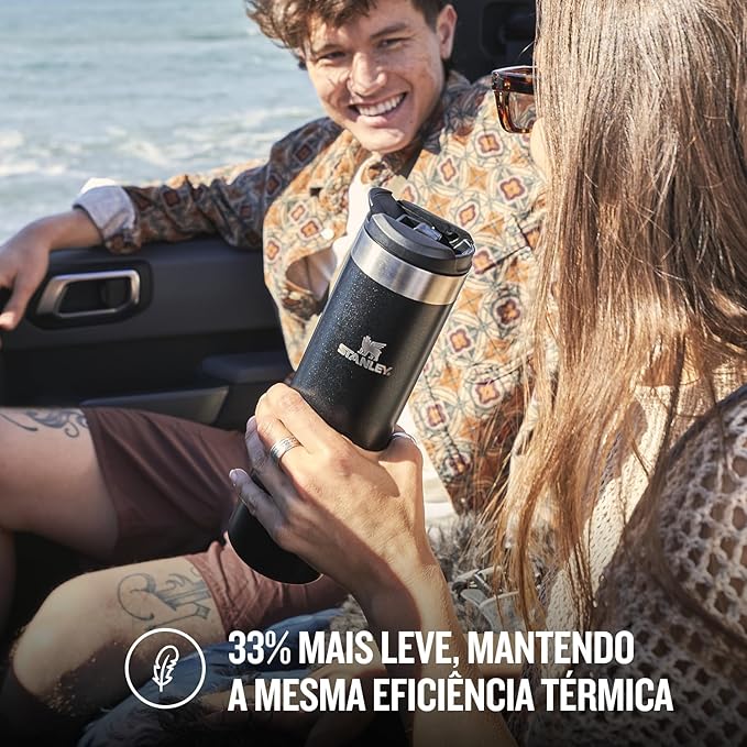 Stanley Garrafa Térmica Aerolight Transit Black | 591ml Stanley Garrafa Térmica Aerolight Transit Black | 591ml