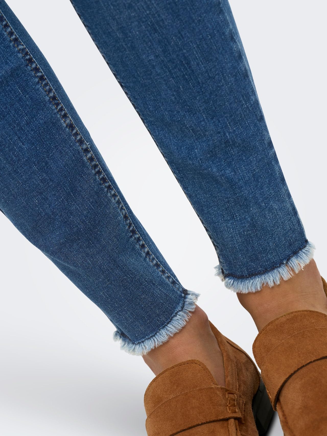 ONLWAUW Mittlere Taille Skinny Fit Jeans