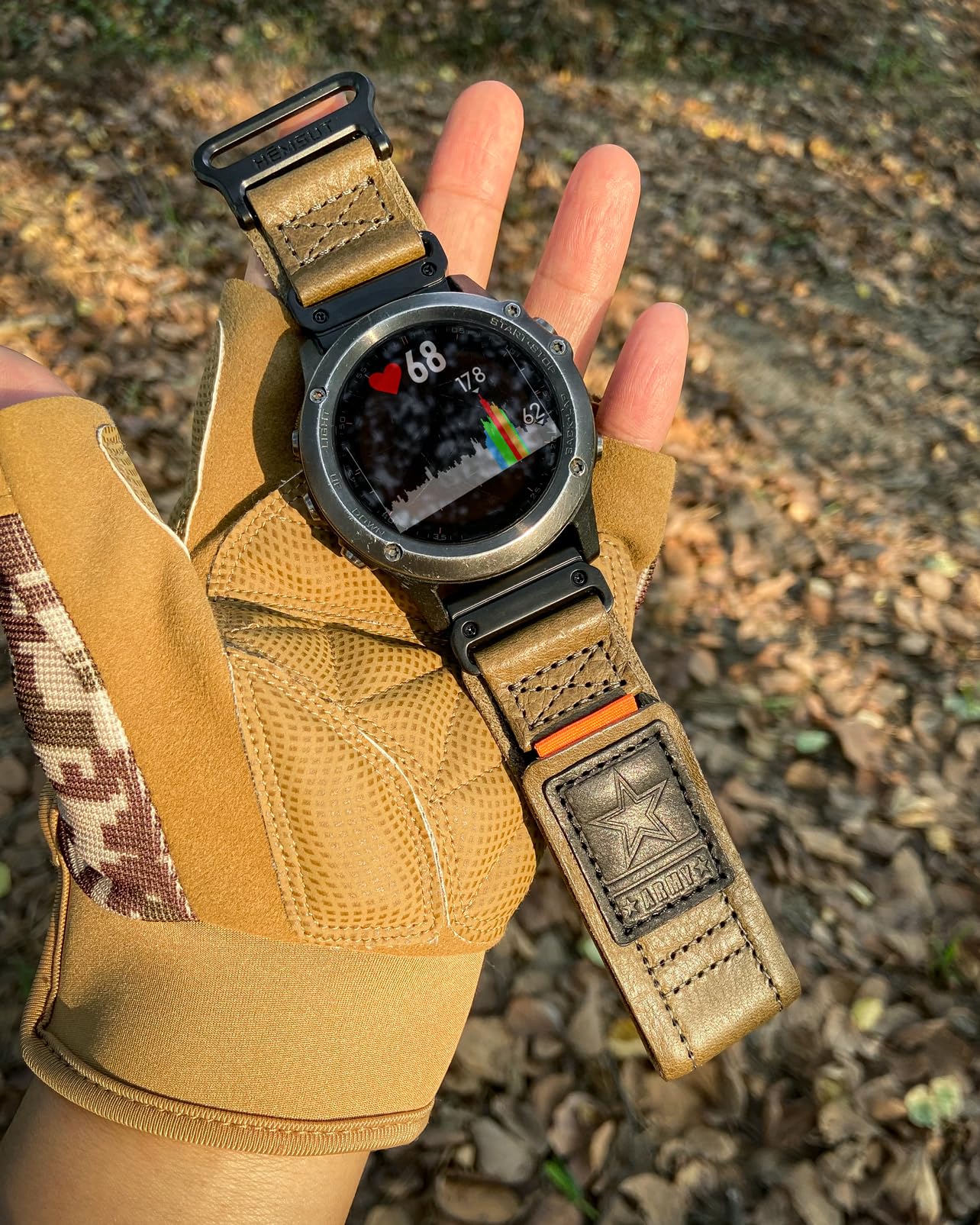 Armband für Garmin,Uhrenarmband Kompatibel mit Garmin superrobustes Nylon-Sportarmband für fēnix/Forerunner/Vivoactive/Approach/MARQ/quatix/D2 Series robustes Ersatzband für Männer