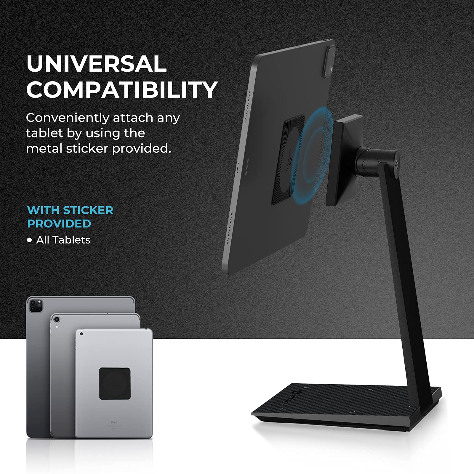 Androidタブレットアクセサリー PITAKA mag EZ charging stand for 