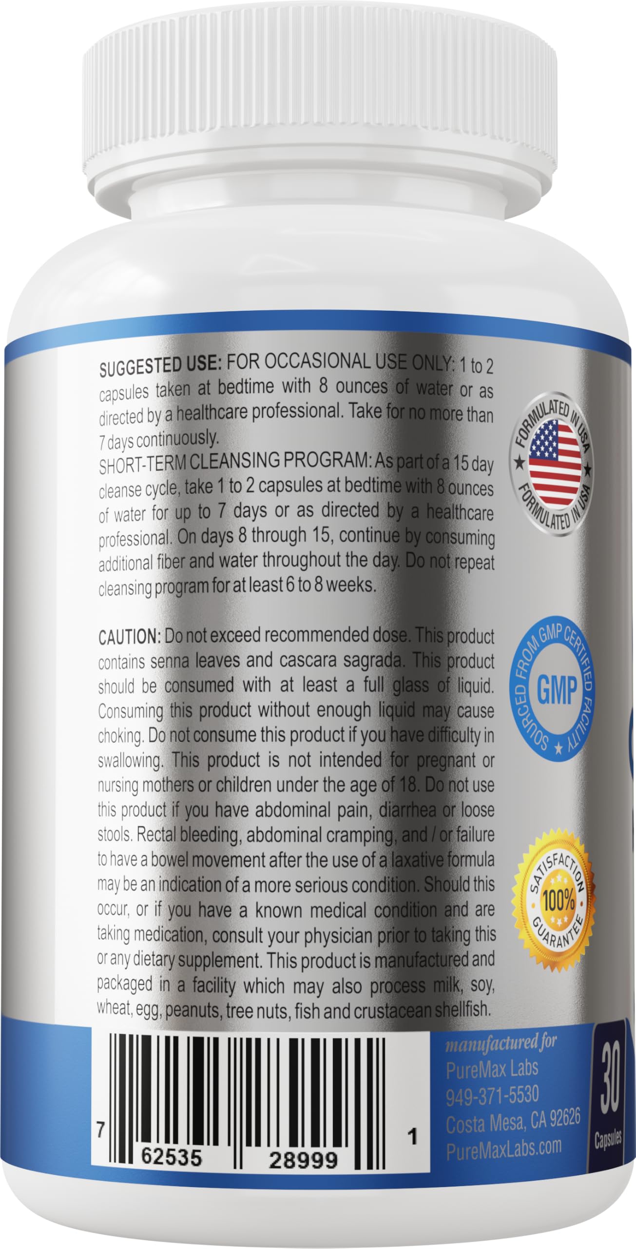 YUMMYVITE 15 Day Colon Cleanse and Detox for Men and Women - 30 Capsules — Amazon image 4