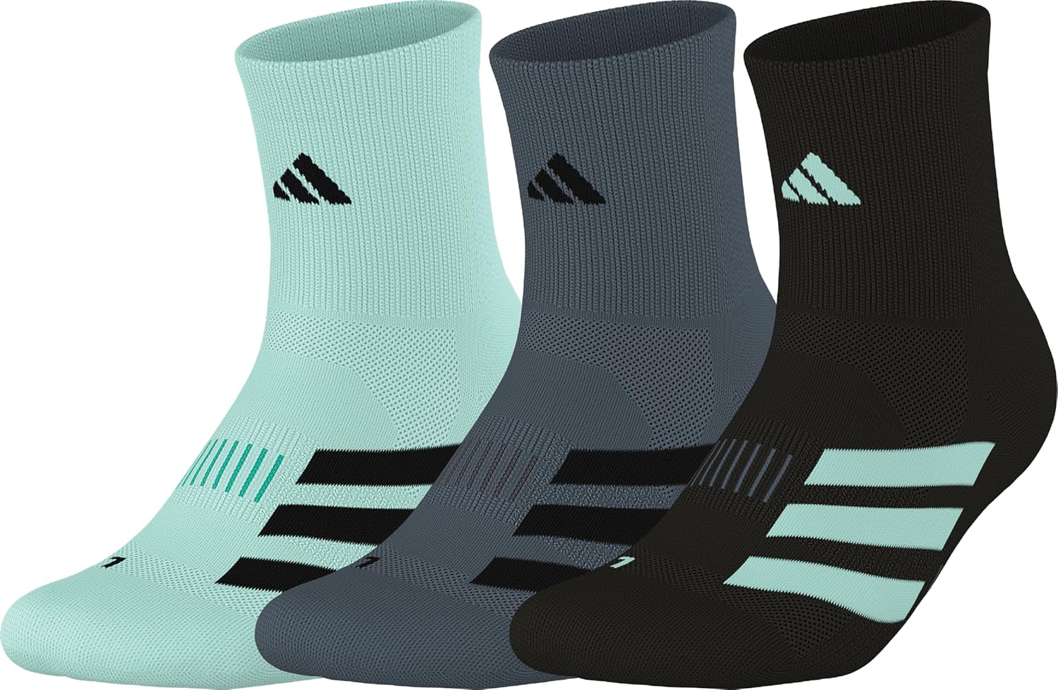 adidas Men's Adidas Men's Superlite Low Cut Ankle Socks (6 Pairs) Lightweight & Breathable