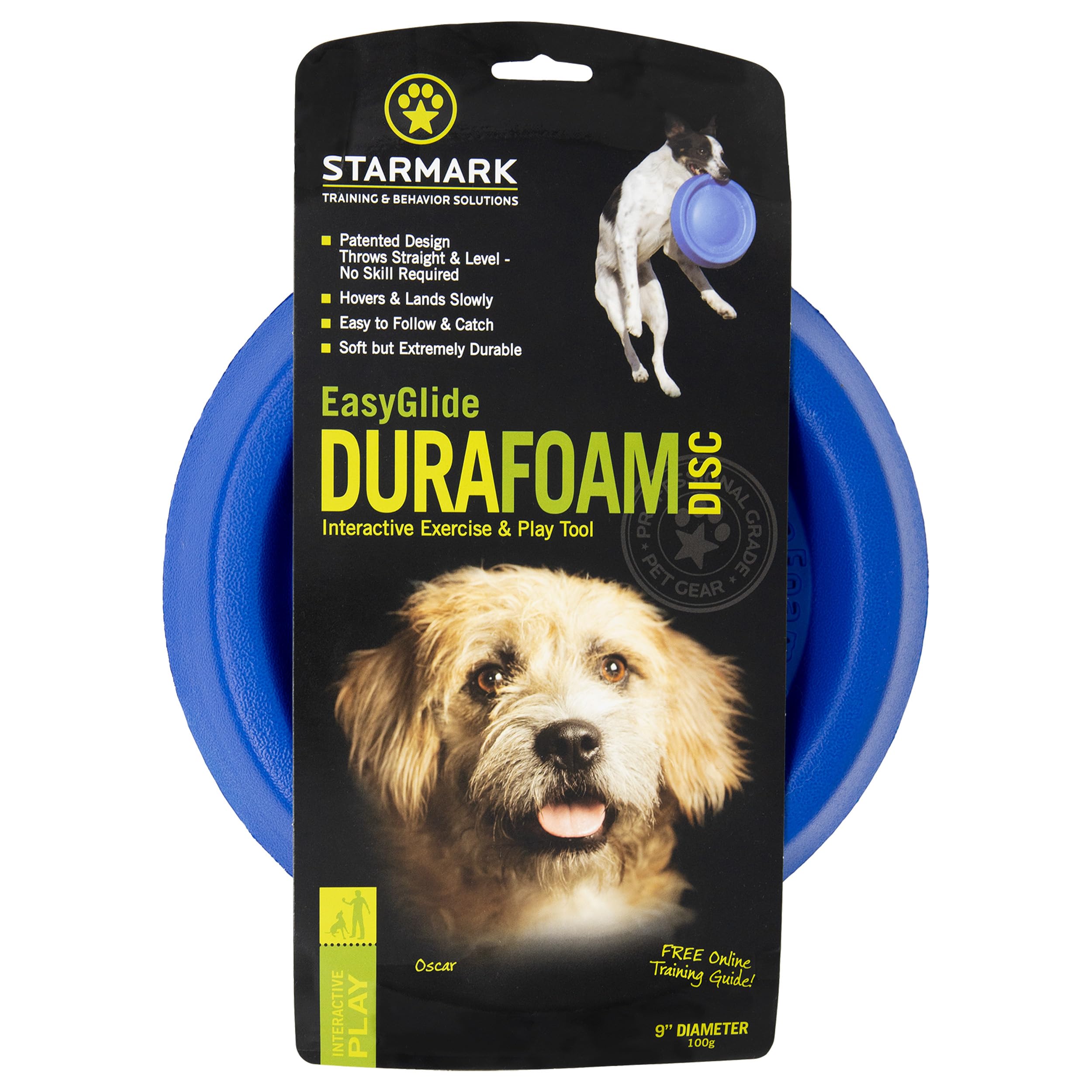 Julius-K9 59810 Easy Glide Durafoam Multi (Frisbee) Ca. 23 Cm/80 G - M, M, Multicolor, 1 Unidad (Paquete de 1)
