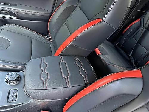 Miniatura 10 de Muslogy Funda para reposabrazos de consola central compatible con Chevy Silverado/Tahoe y GMC Sierra/Yukon 2007-2013, cojín para reposabrazos