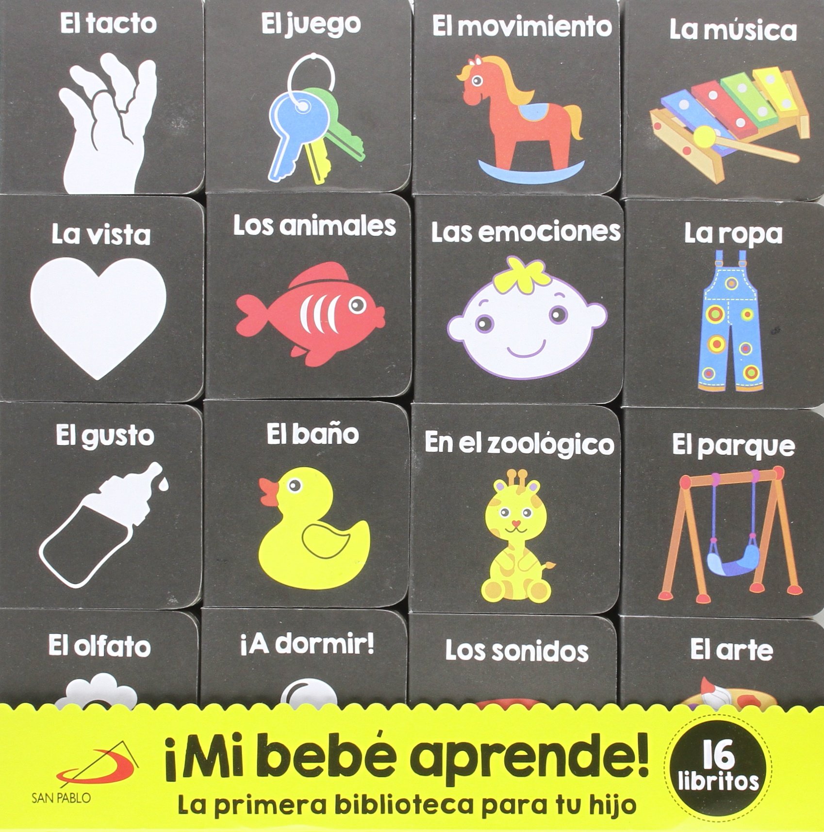 ¡Mi bebé aprende!: La primera biblioteca para tu hijo (Primeros Pasos)