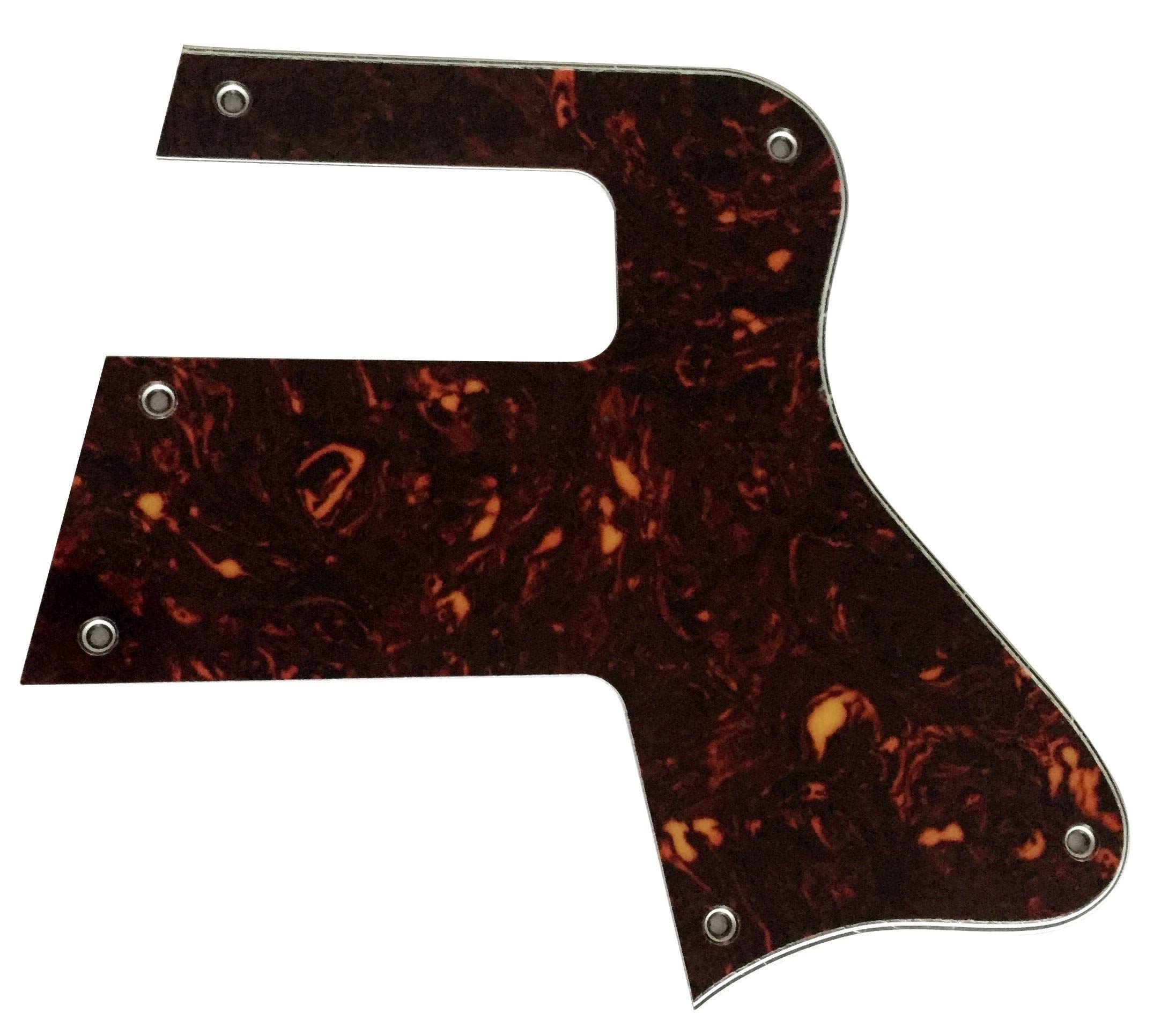 For Les Paul Special Double Cut Style Guitar Pickguard (4 Ply Brown Tortoise)