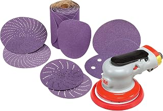3M Hookit Film Disc 775L - 220+ Grit Sanding Disc - Hook and Loop Backing - Metal, Composites, Fiberglass - For Random Orbital Sander - 3'