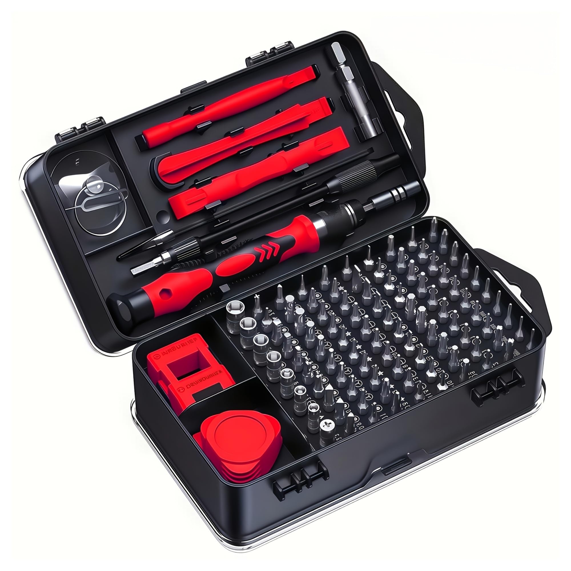 115 In1 Precision Screwdriver Set, Tool Gifts for Men, for Computer, MacBook, Laptop(Silver)