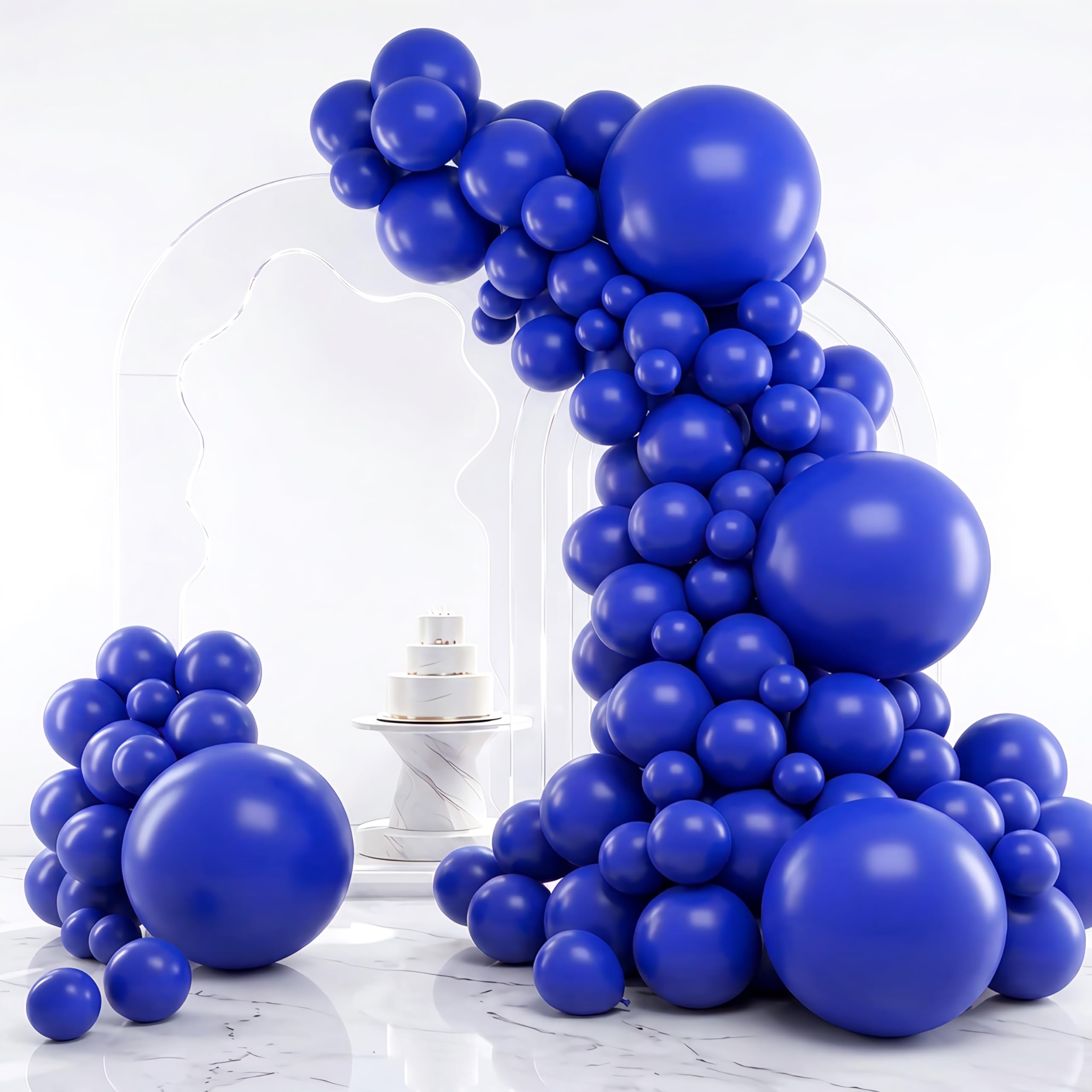 Gold Balloon Arch Kit - 129pcs Chrome Balloons -23