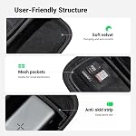 UGREEN Travel Case Universal Electronic Accessories Bag Cable Organizer Portable Carrying Pouch for Mini Speaker, USB Cable, Memory Cards, Power Bank, Hard Drive, Charger, Cosmetics, and More