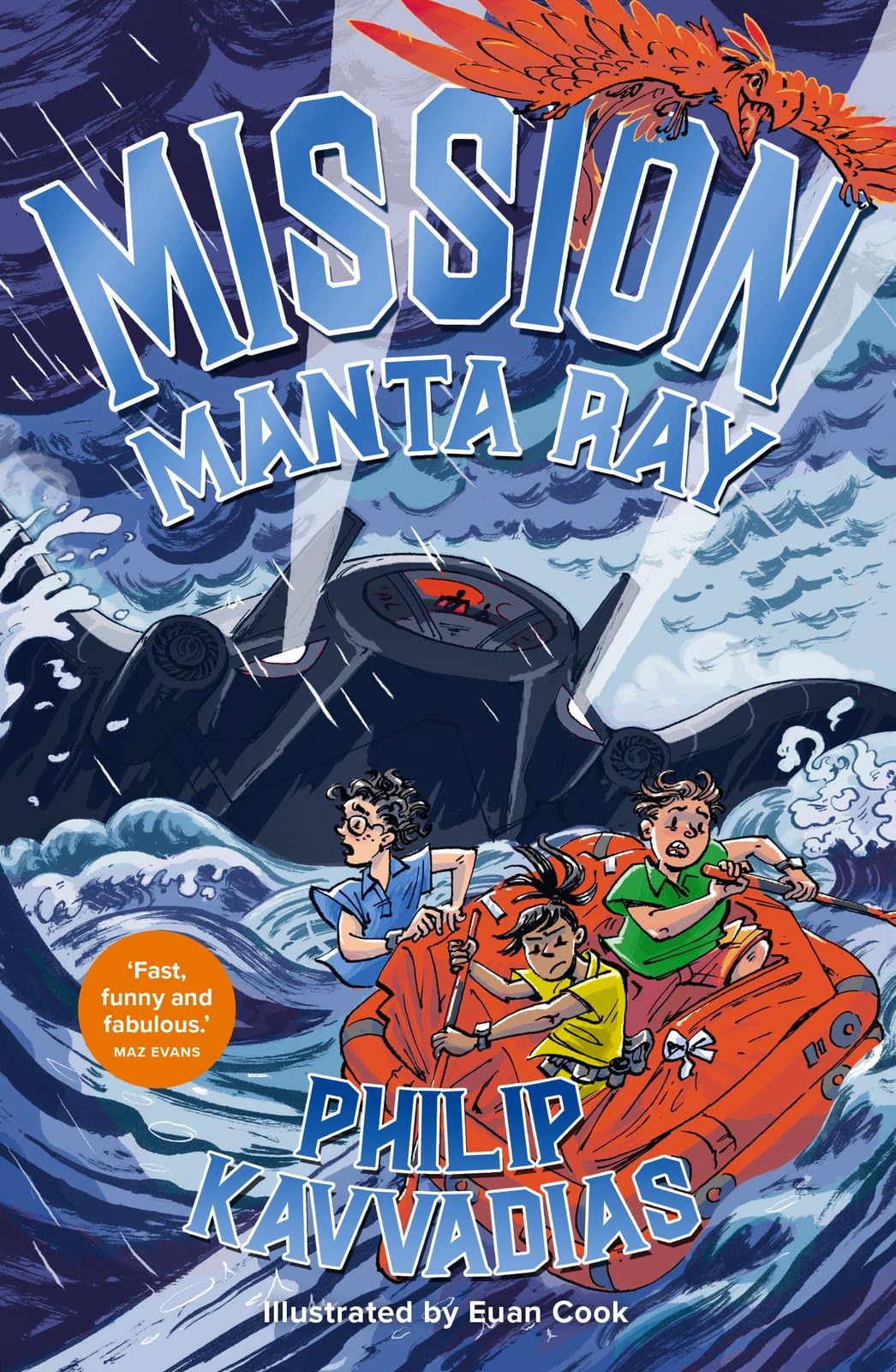 Mission: Manta Ray - the second action-packed dinosaur adventure in the Mission: Microraptor series