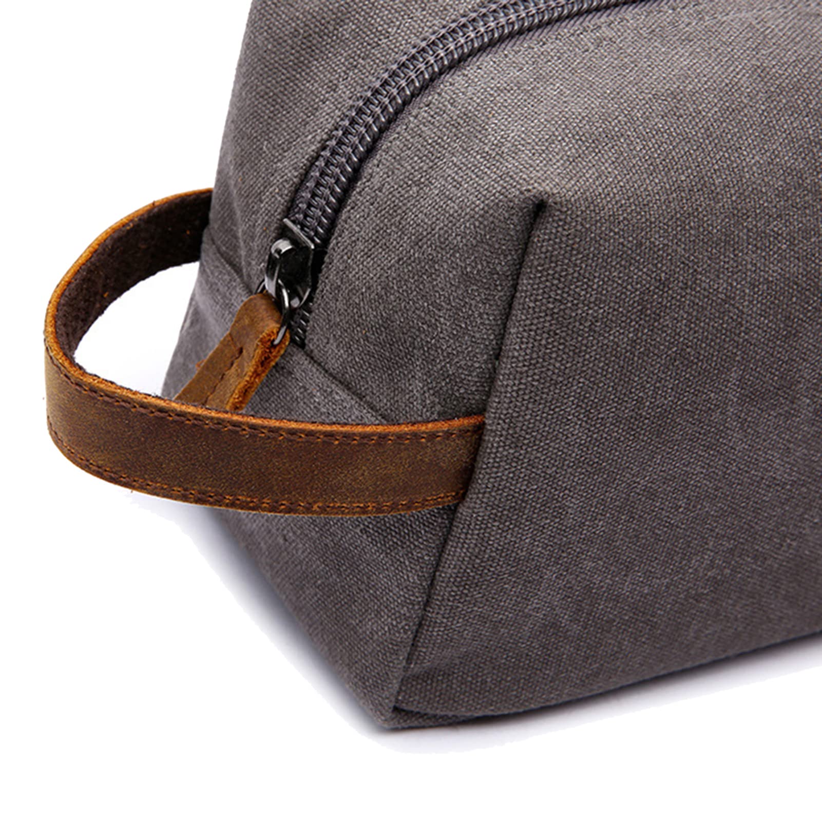 Borsa da Toilette retrò da Uomo, Kit da Viaggio per la rasatura, Borse per Cosmetici e Trucco, Organizer, Borsa da Toilette in Tela