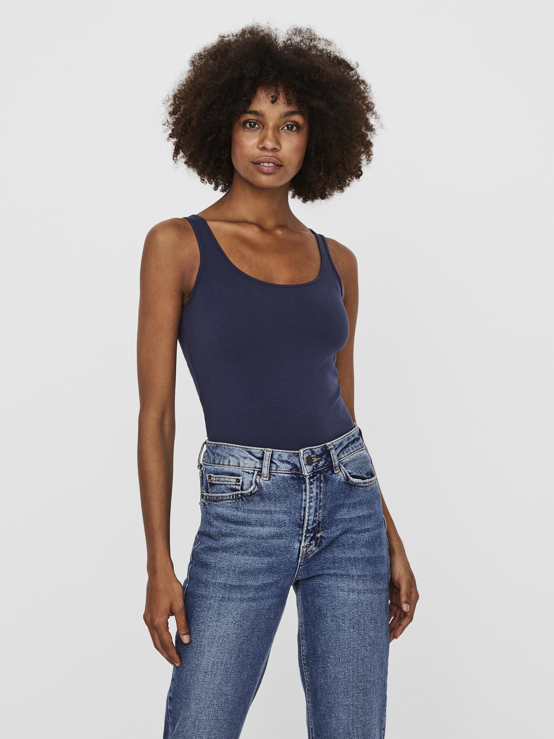 VERO MODA Top Kobiety VMMaxi My Soft Long Basic