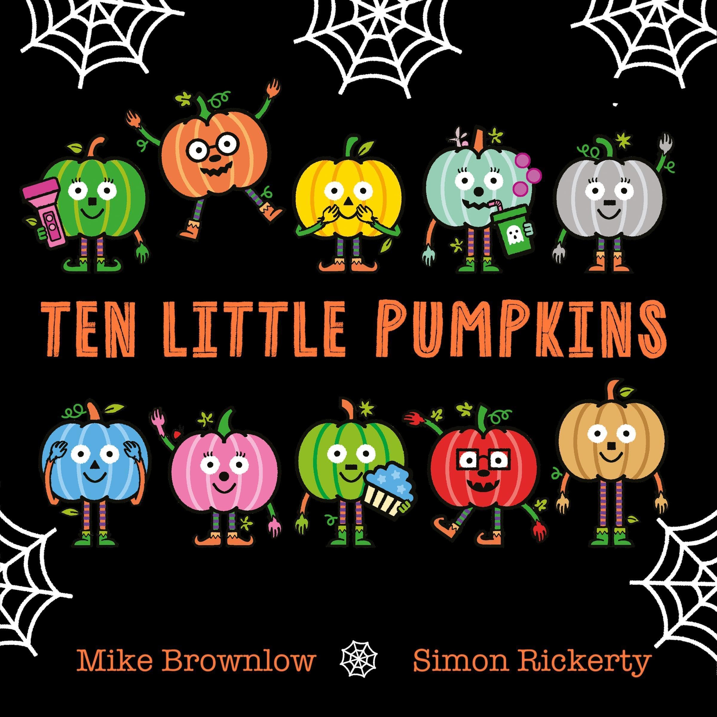 Cover art for Ten Little Pumpkins