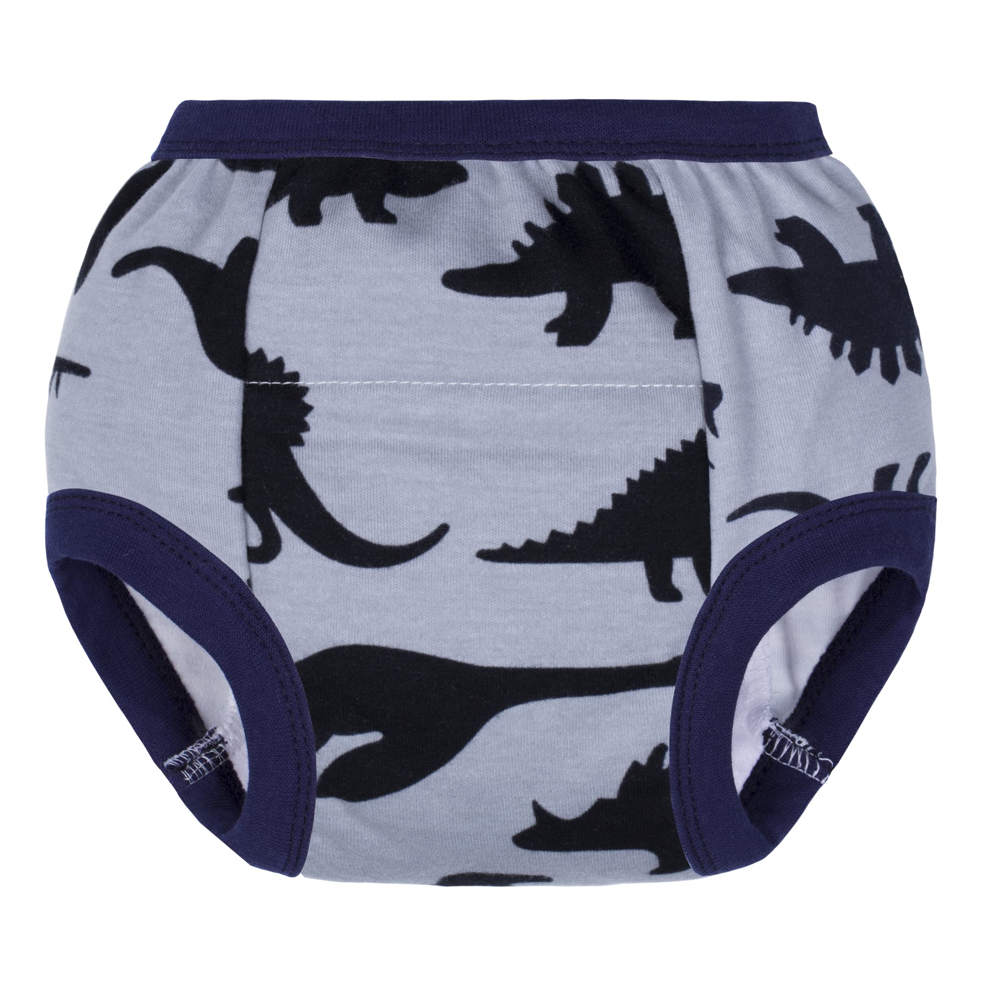 BIG ELEPHANT Pantalones de Entrenamiento para IR al baño para niños pequeños, 100% algodón, Unisex, Calzoncillos para orinar, Paquete de 10, 12M-5T