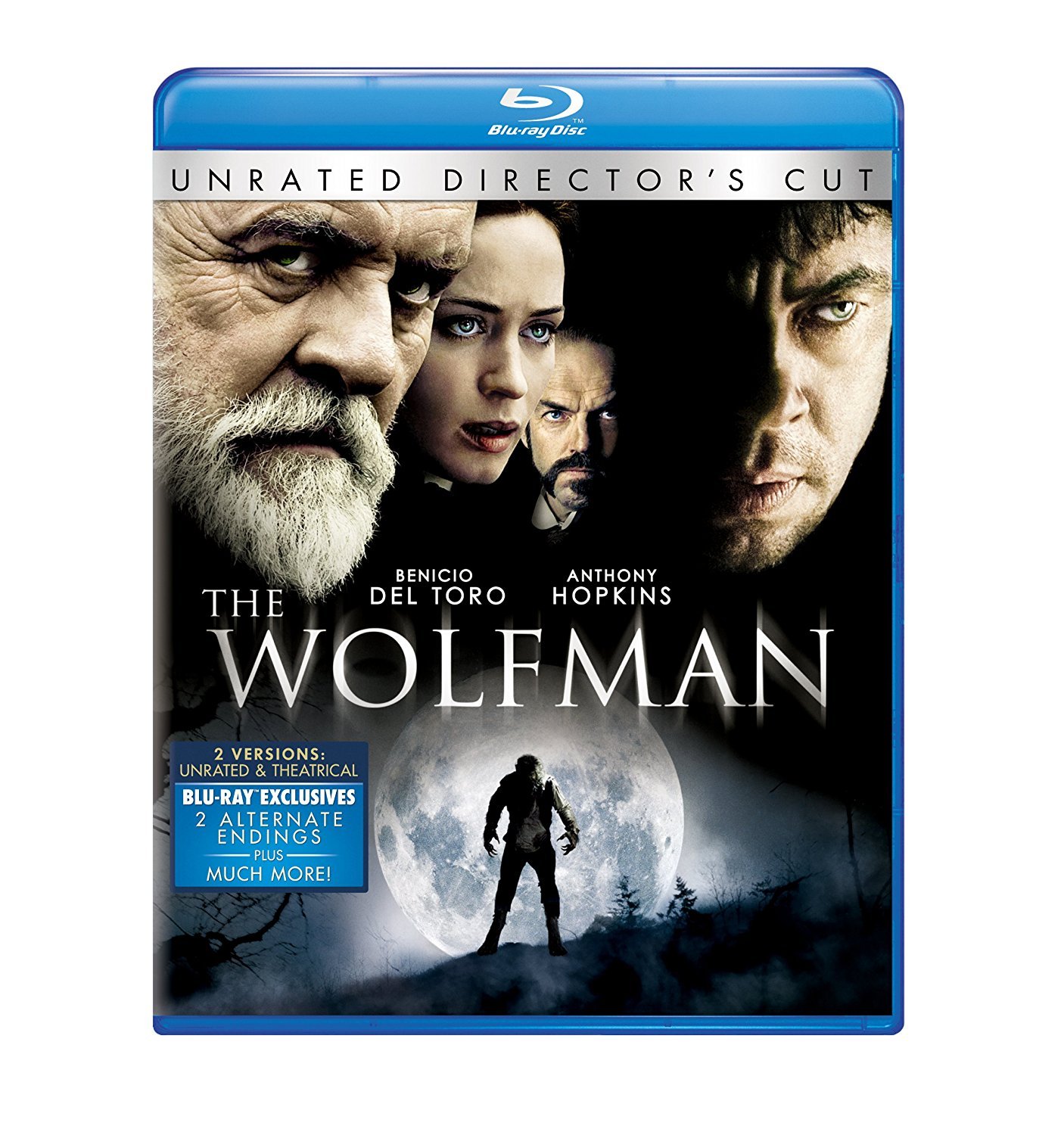 Cover of The Wolfman (Digital Copy, Unrated Version, Rated Version, Subtitled, Dubbed)