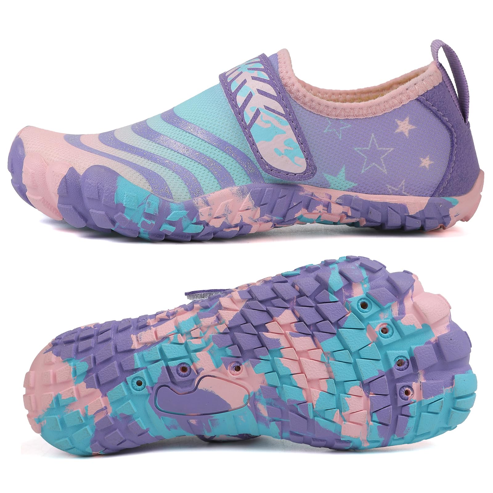 Hanani Zapatos de Agua Niño Escarpines de Baño para Niña Barefoot Calcetines de Natación Niñas Zapatos de Agua de Secado Descalzo Aqua Calcetines Escarpines de Baño