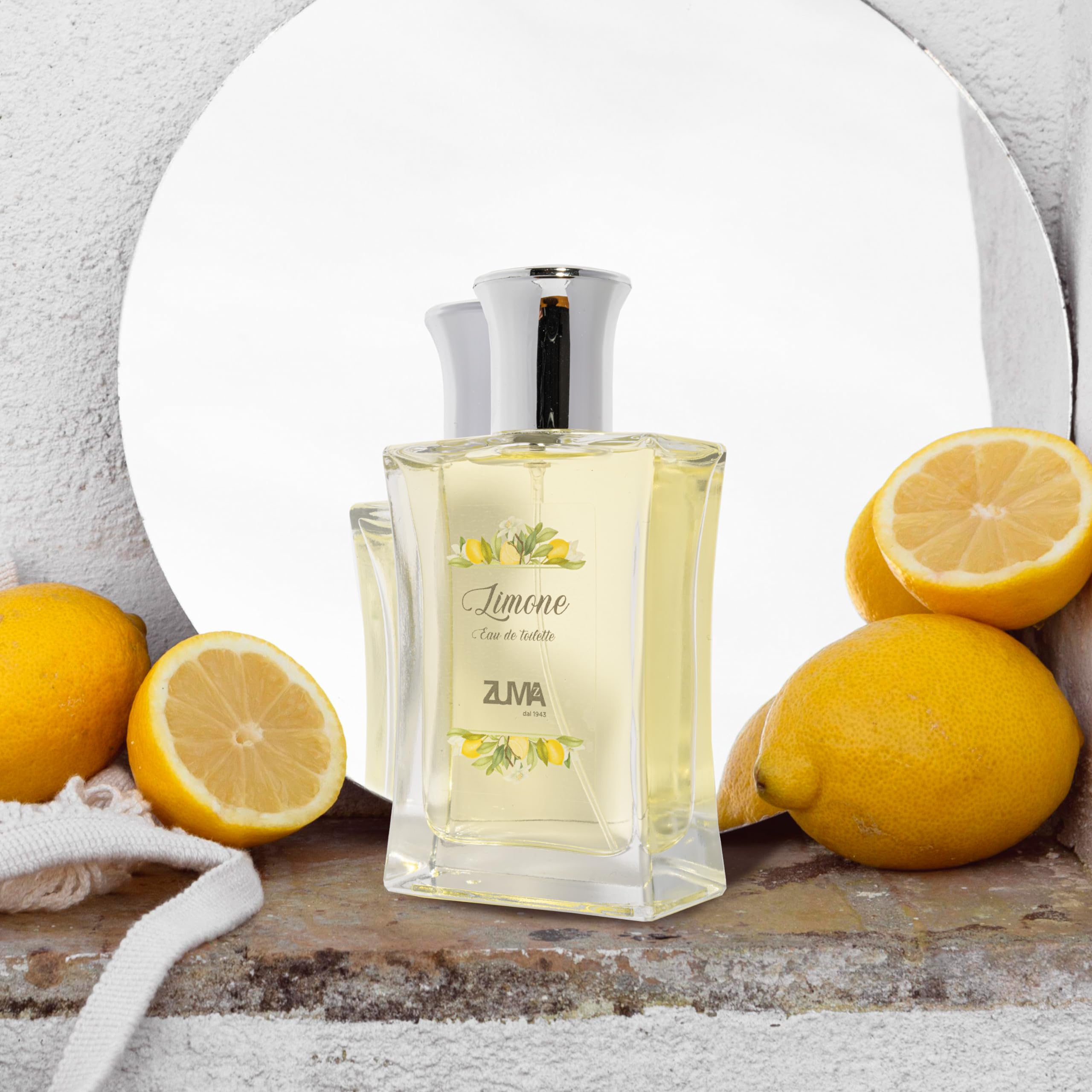 Profumi Zuma - Perfume Mujer y Hombre de Limón - Eau de Toilette Spray de Fragancia Cítrica Unisex - Made in Italy (Limone di Sicilia 100 ml)