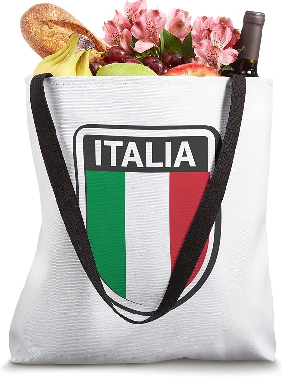 Flag Italia Tote Bag