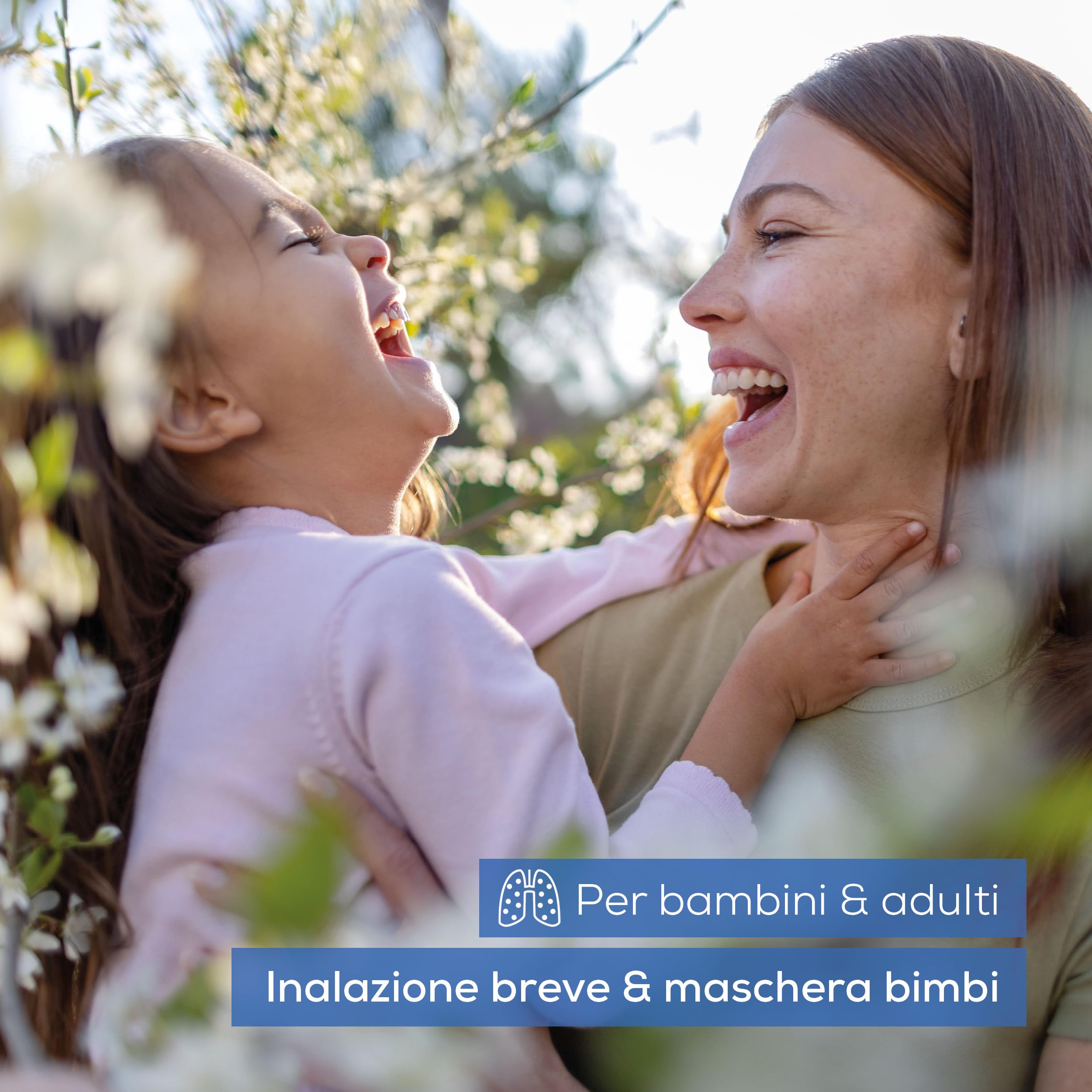 Beurer IH 18 Aerosol ad aria compressa con compressore CC per inalazione e trattamento delle vie respiratorie superiori e inferiori, per adulti e bambini, bianco, set accessori completi da 8 pezzi