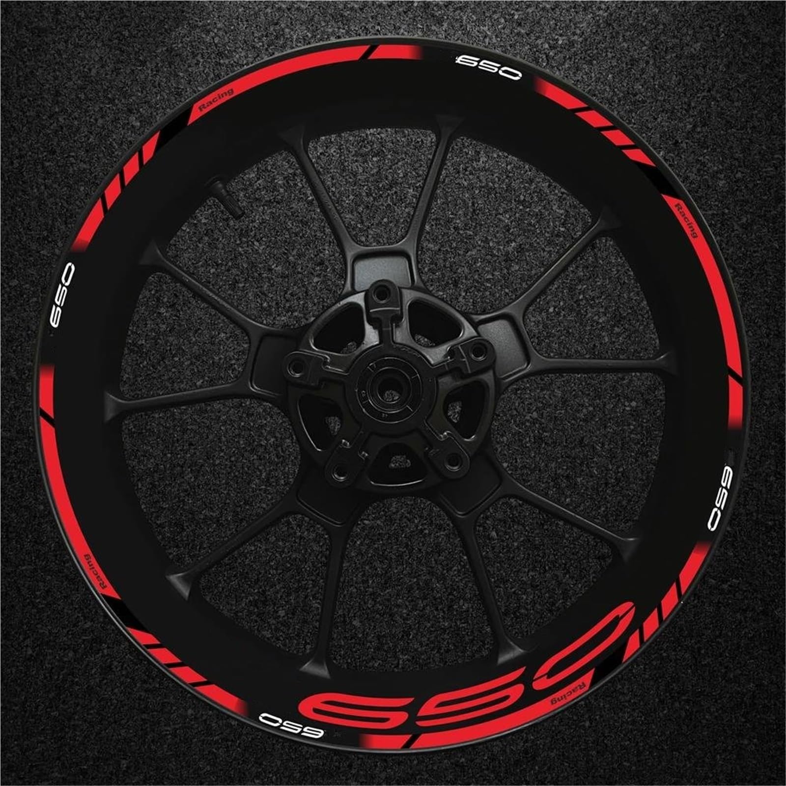 Wheel Stickers Motorcycle Wheel Decal for for Z650 for Z 650 Reflective Rim Decals Stripe Tape Hub Stickers Rim Reflective Decal