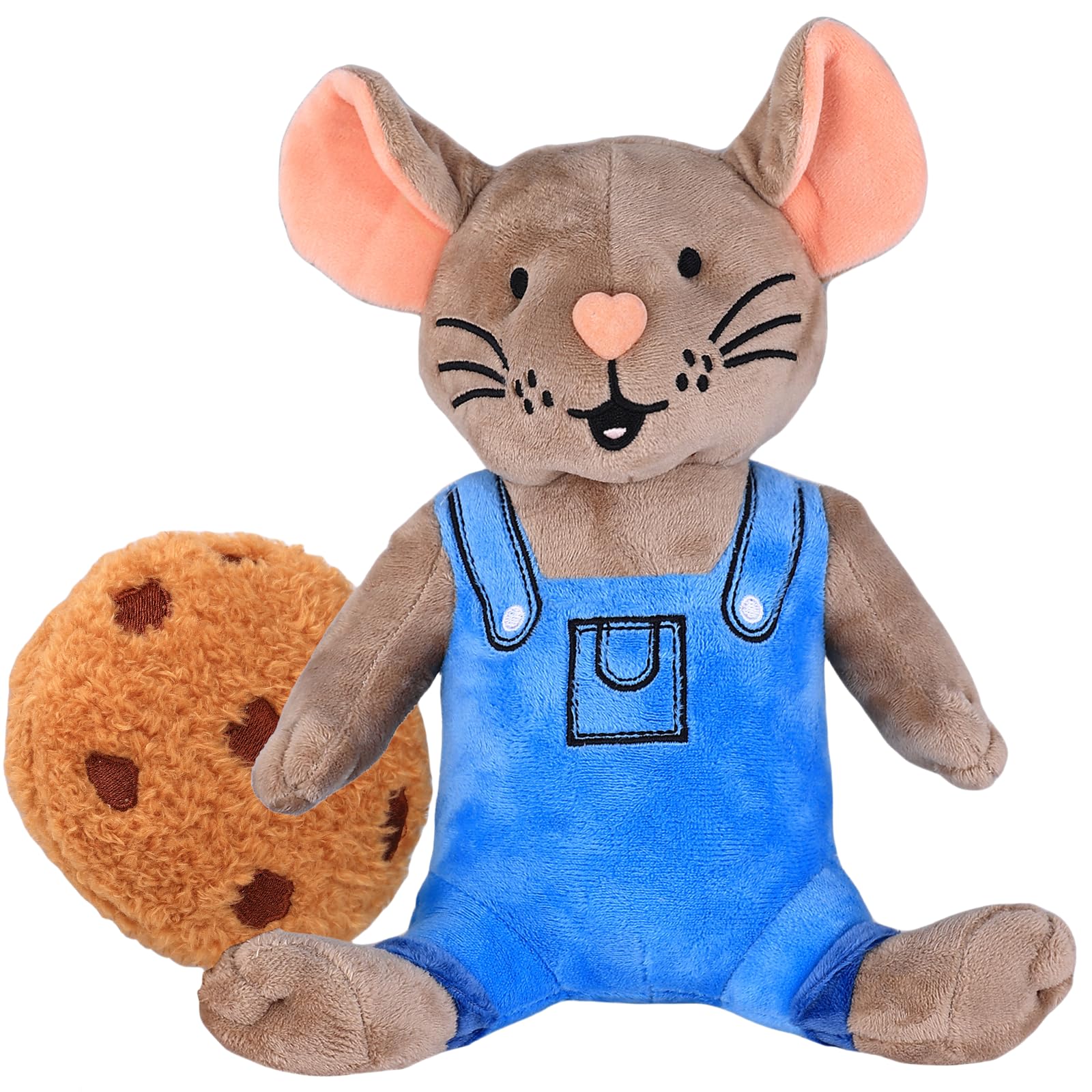 XIUMON If You Give Mouse a Cookie Plush, 4" Cookie and Mouse Plush 2PCS, Book Buddies Stuffed Animal are The for Children and Teachers