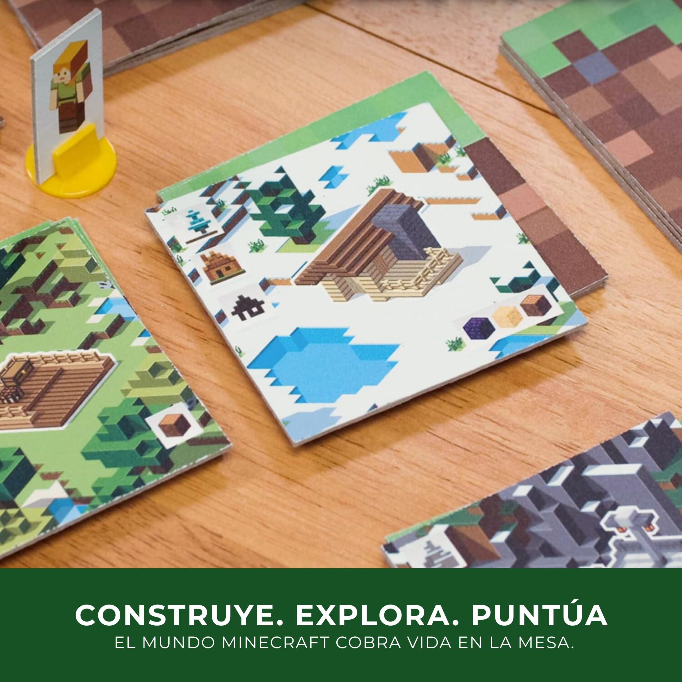 Ravensburger - Minecraft Builders & Biomes, Juego para 2-4 Jugadores, 10+