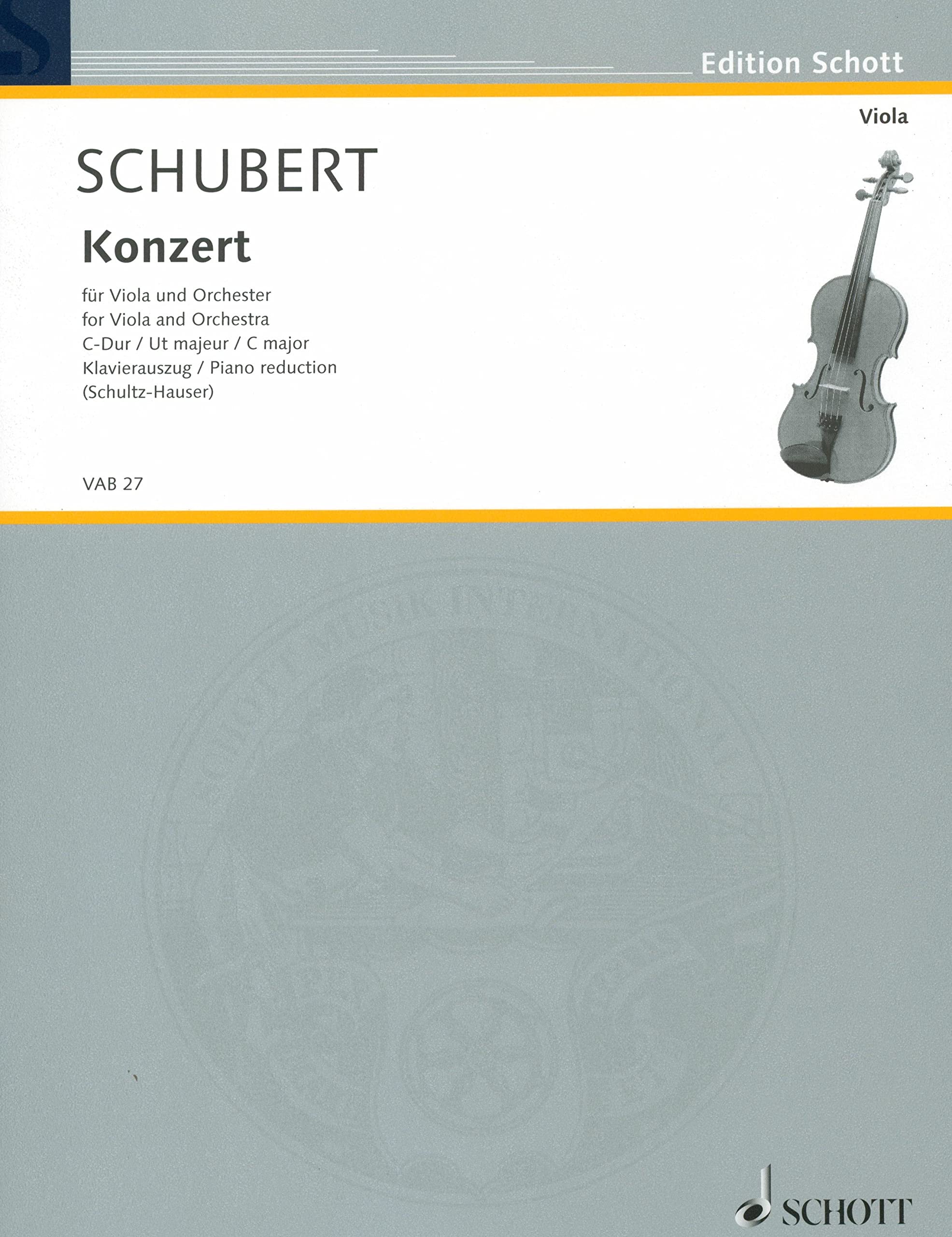 Concerto in C Major: Viola and Piano