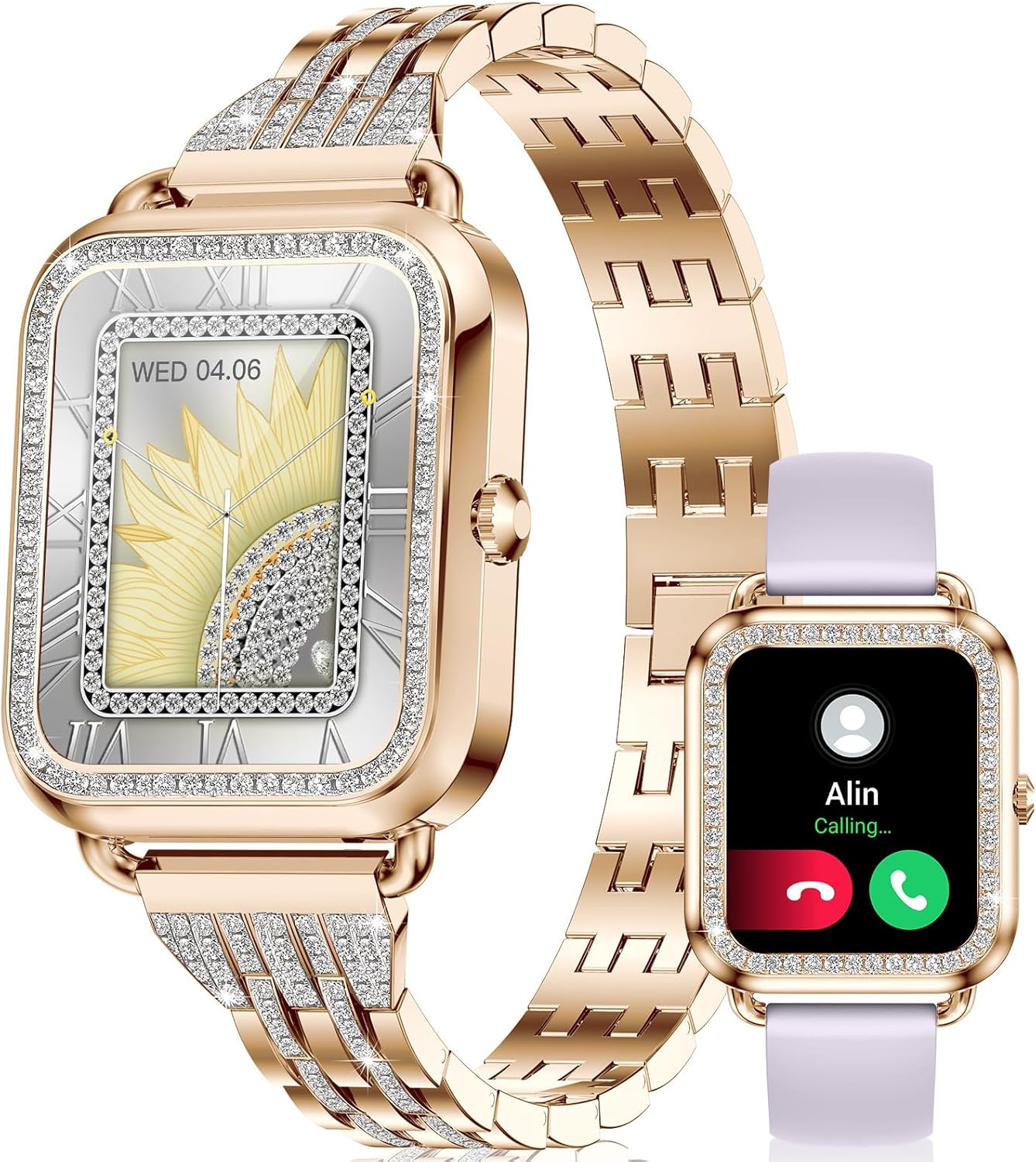 LIGE Smartwatch Donna Rispondere Chiamate e Messaggi,1,57 Orologio Smart Watch Fisiologia Femminile Cardiofrequenzimetro Sanguigna SpO2 Sonno Contapassi, Orologio Donna Smartwatch per Android IOS LIGE Smartwatch Donna Rispondere Chiamate e Messaggi,1,57 Orologio Smart Watch Fisiologia Femminile Cardiofrequenzimetro Sanguigna SpO2 Sonno Contapassi, Orologio Donna Smartwatch per Android IOS